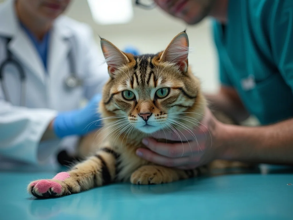 Chat tombé par la fenêtre