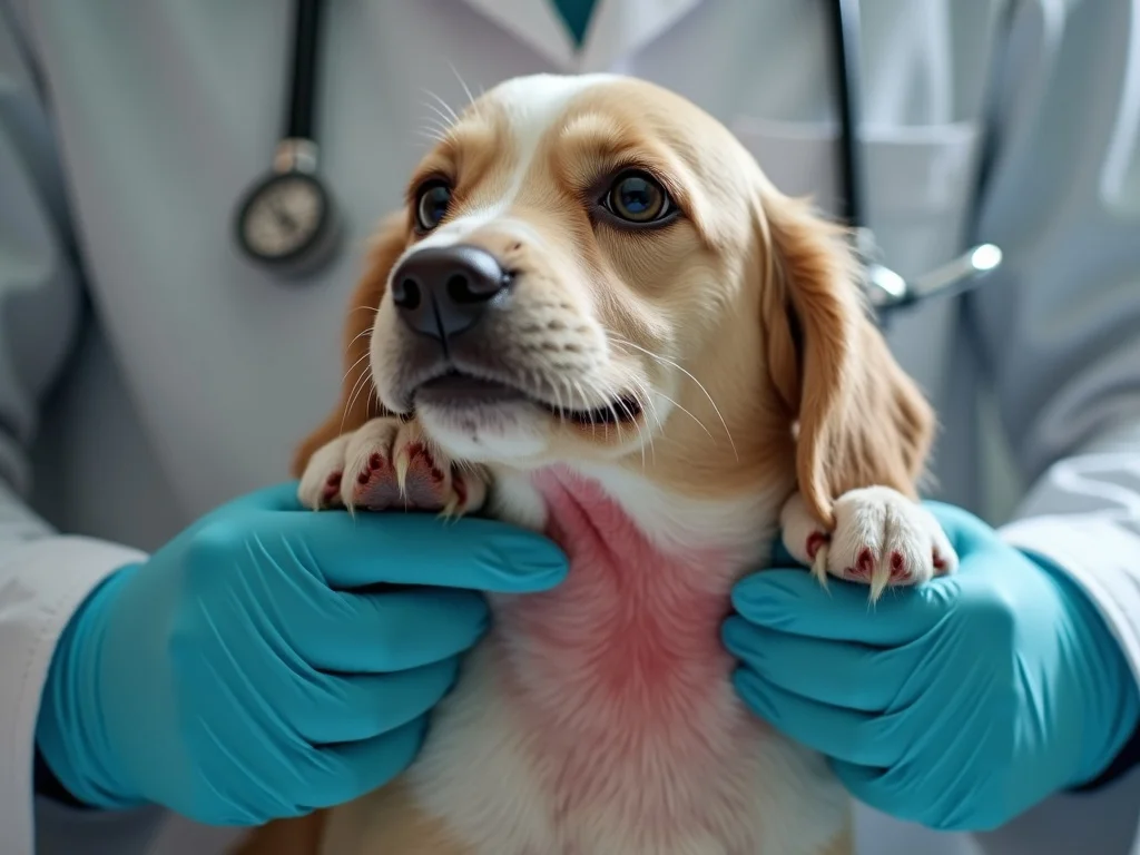 Dermatite allergique chien chat