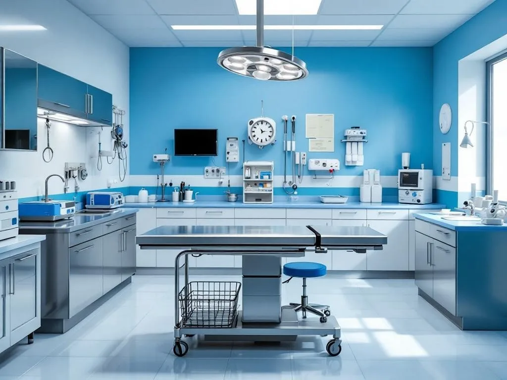 Salle de consultation vétérinaire équipée à la Vétérinaire Tours, Tours